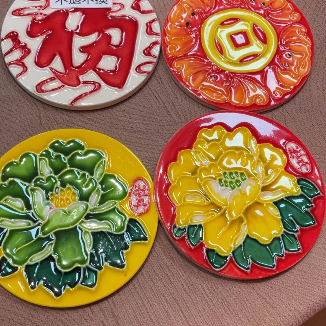 陶瓷10*10冰箱贴