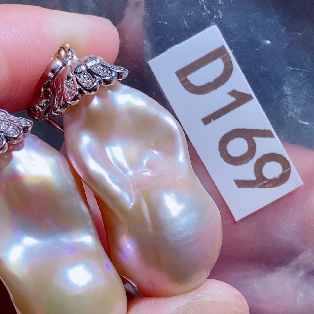 A***s淡水珍珠银S925镶嵌其他