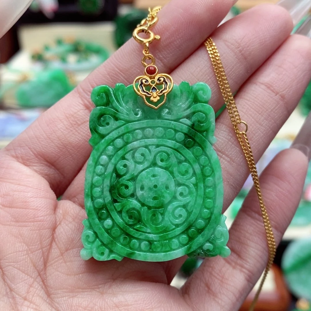 颈饰未镶嵌翡翠翡翠吊坠