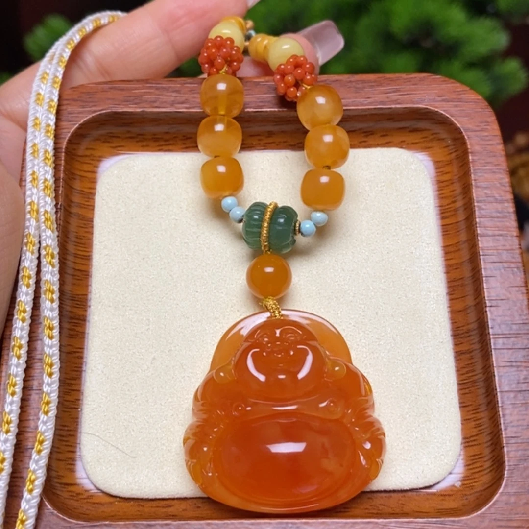 【闪购商品】蜜蜡颈饰未镶嵌项链