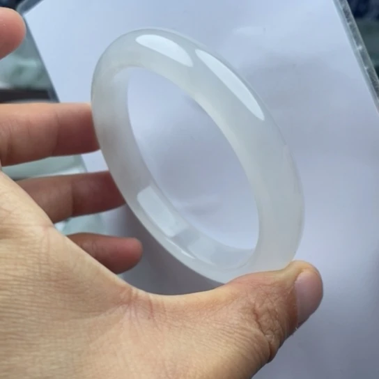 石英质玉（金丝玉）未镶嵌手镯