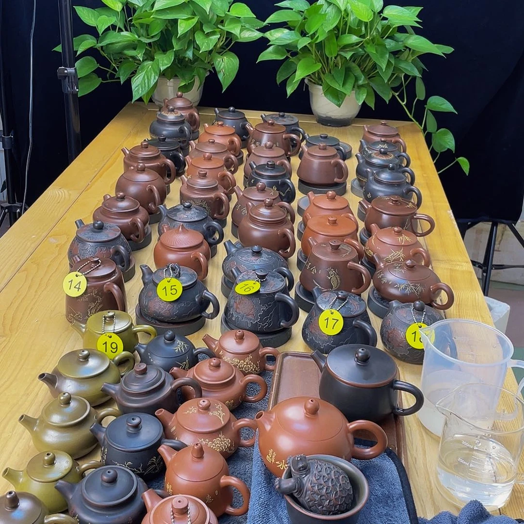 闹***夏泥塑西施壶一杯一龟