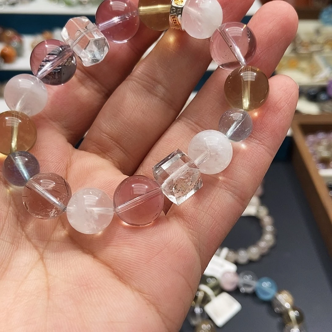 水晶手链未镶嵌水晶