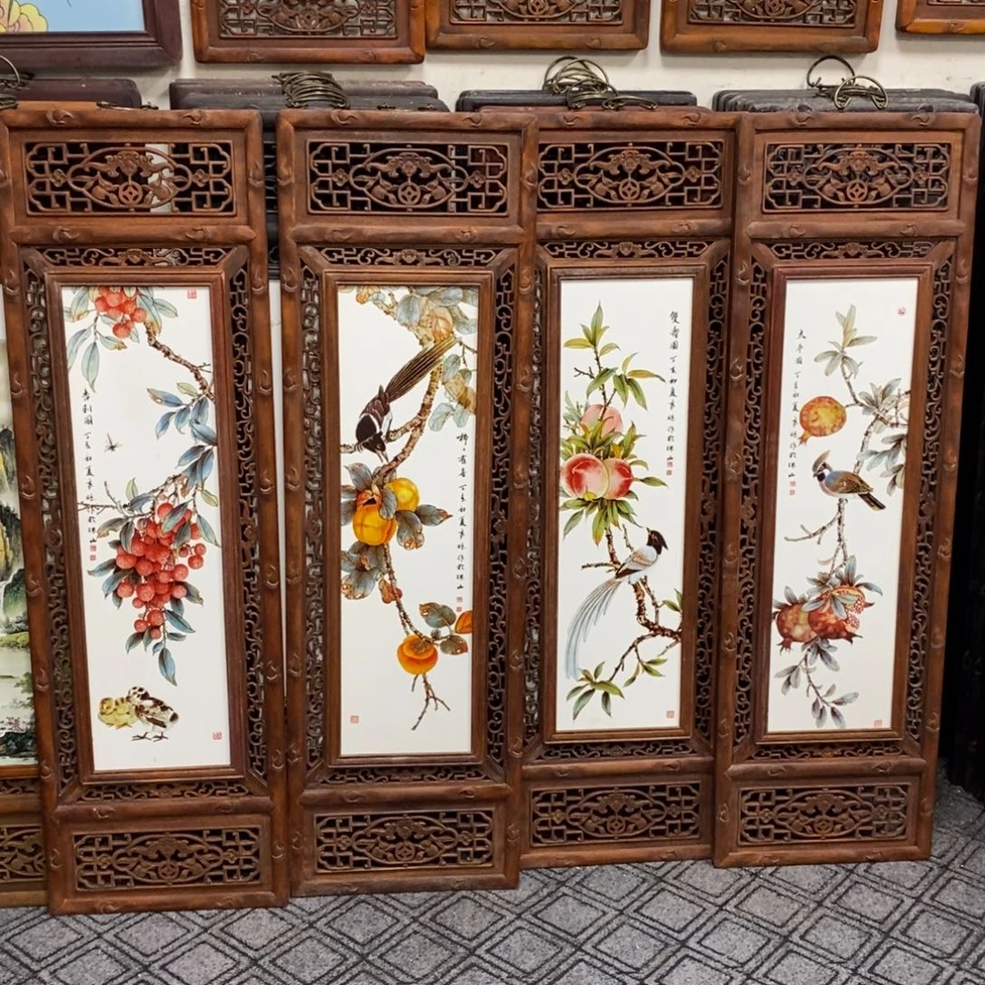 瓷120*36.5*4 景德镇瓷板画柴窑烧制