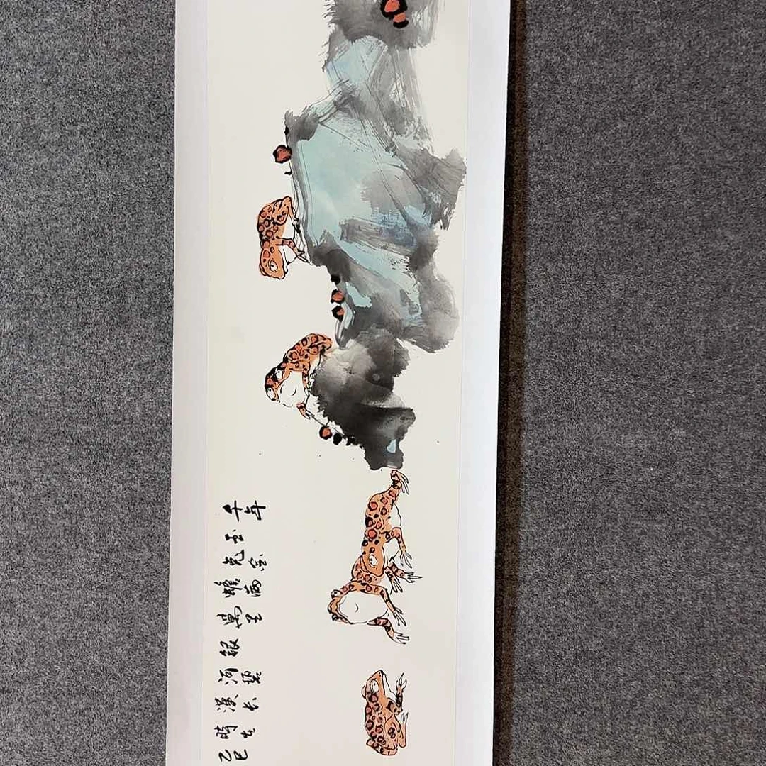 国画邢坤老师手绘作品