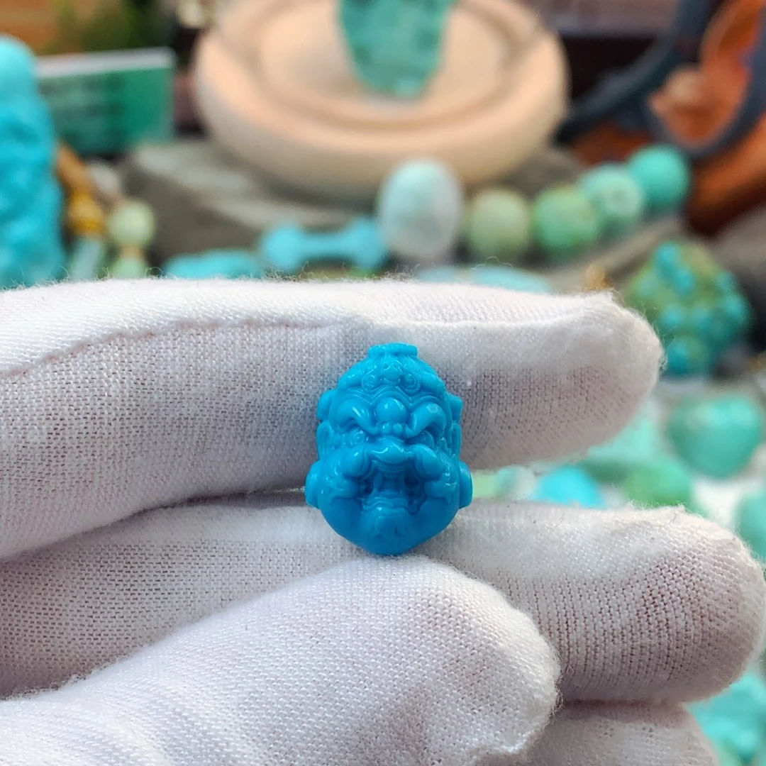 绿松石未镶嵌珠宝半成品