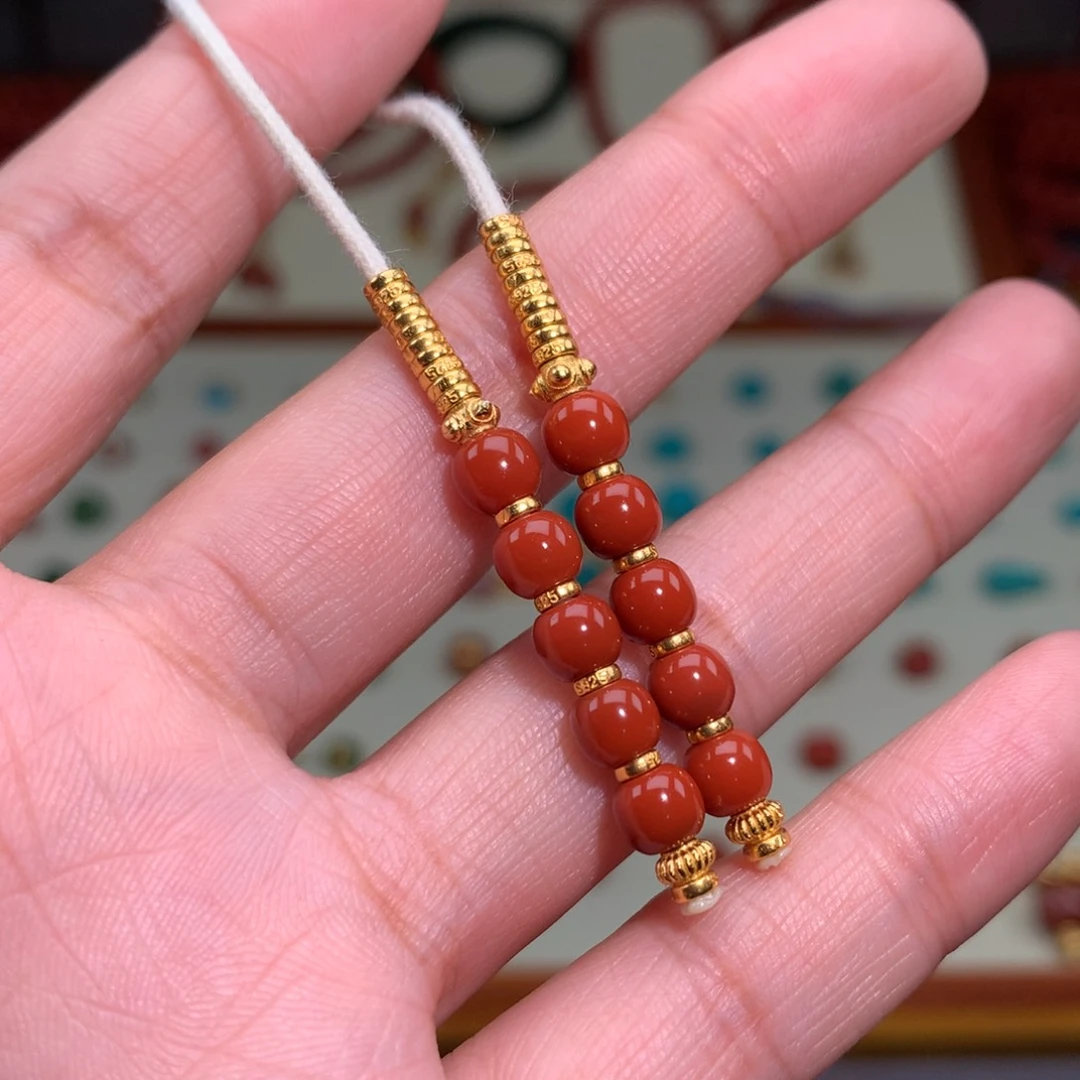 南红玛瑙颈饰未镶嵌