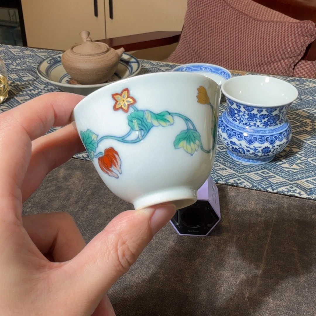 不****笑赏瓷观窑爱马仕定制杯