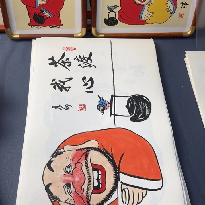 国画禅意画纯手工作品