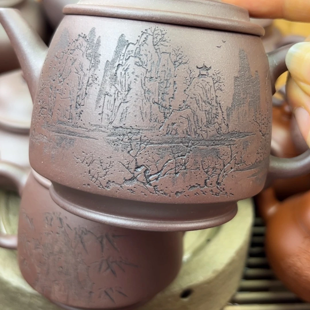 紫砂茶壶A****子紫罗兰 汉韵 换购