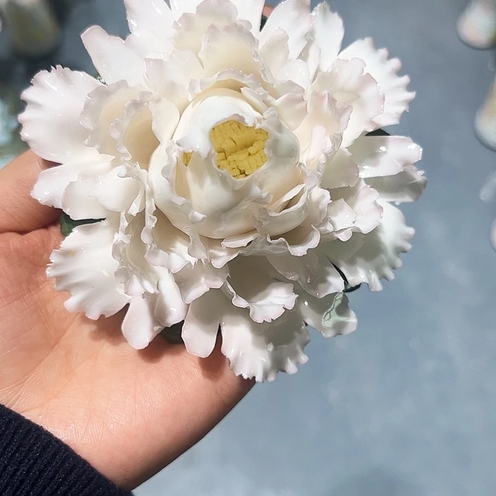 陶瓷花花摆件，花束