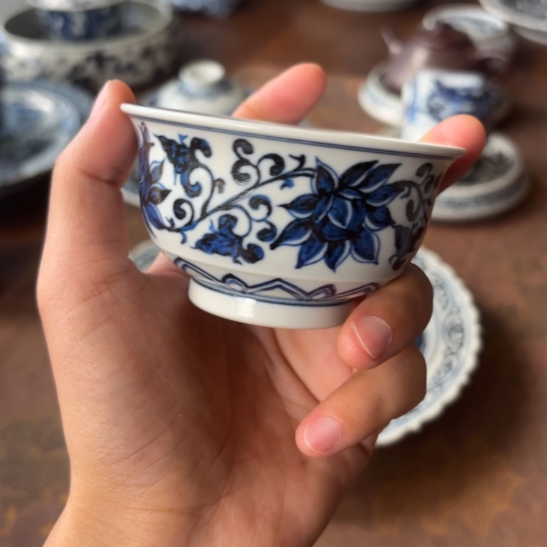 摆件景德镇手绘茶器