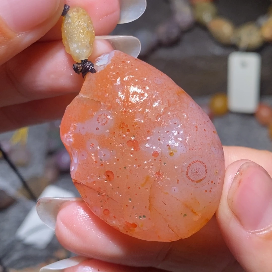 未镶嵌玛瑙/玉髓珠宝半成品