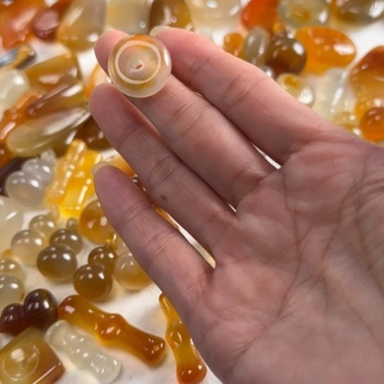 玛瑙/玉髓吊坠(不含链)未镶嵌望*