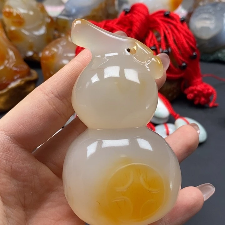 玛瑙/玉髓合金颈饰