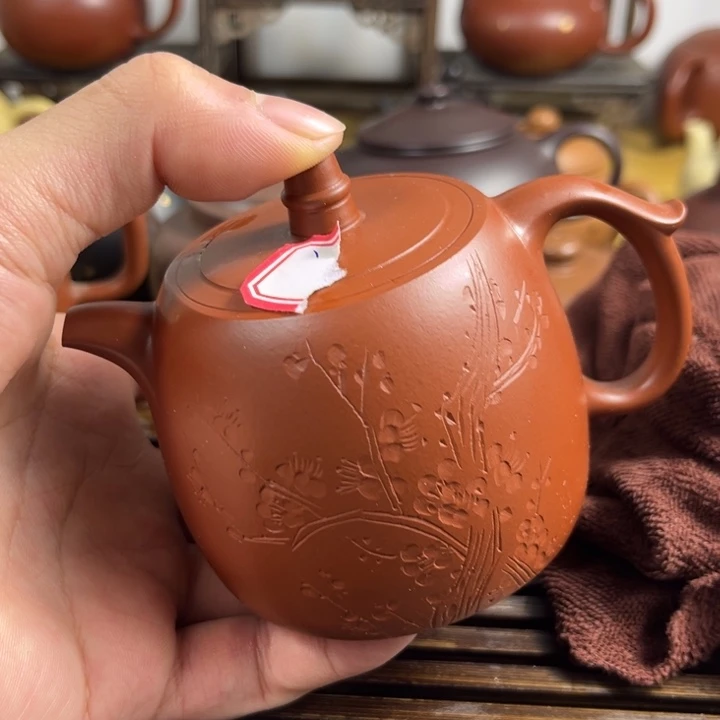 紫砂茶壶原矿紫砂半手工制作