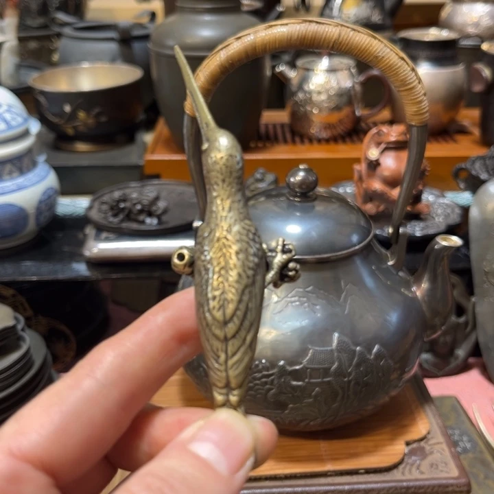 铜中古工艺品摆件