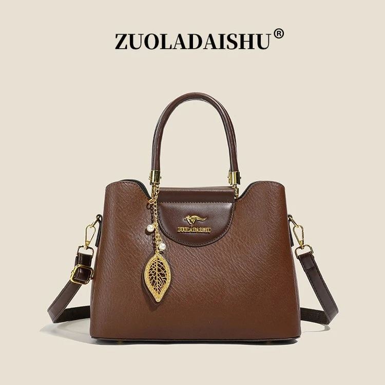 【陈总专属】2987棕色（长28高21厚12）单肩款单根斜挎包单肩轻奢时尚