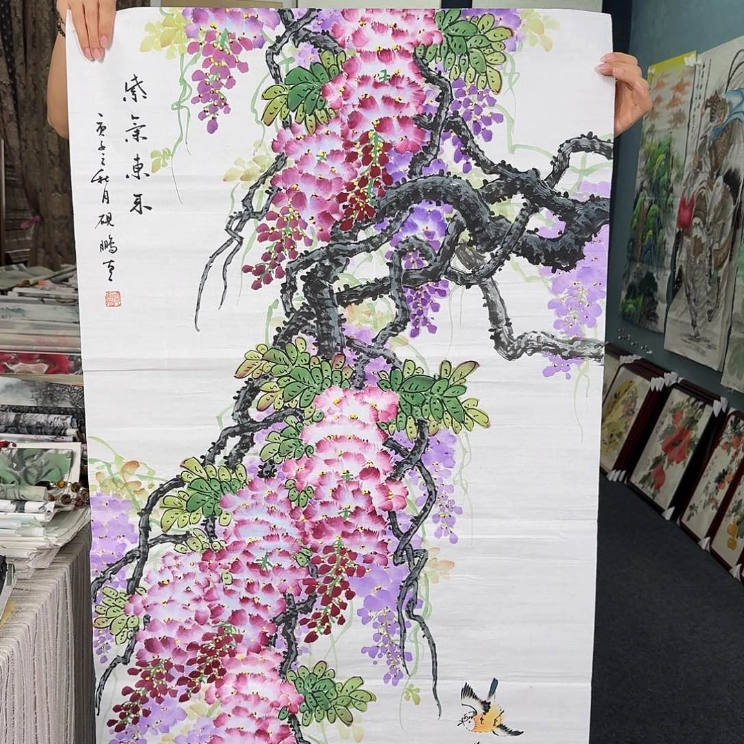 纯手绘的好看作品