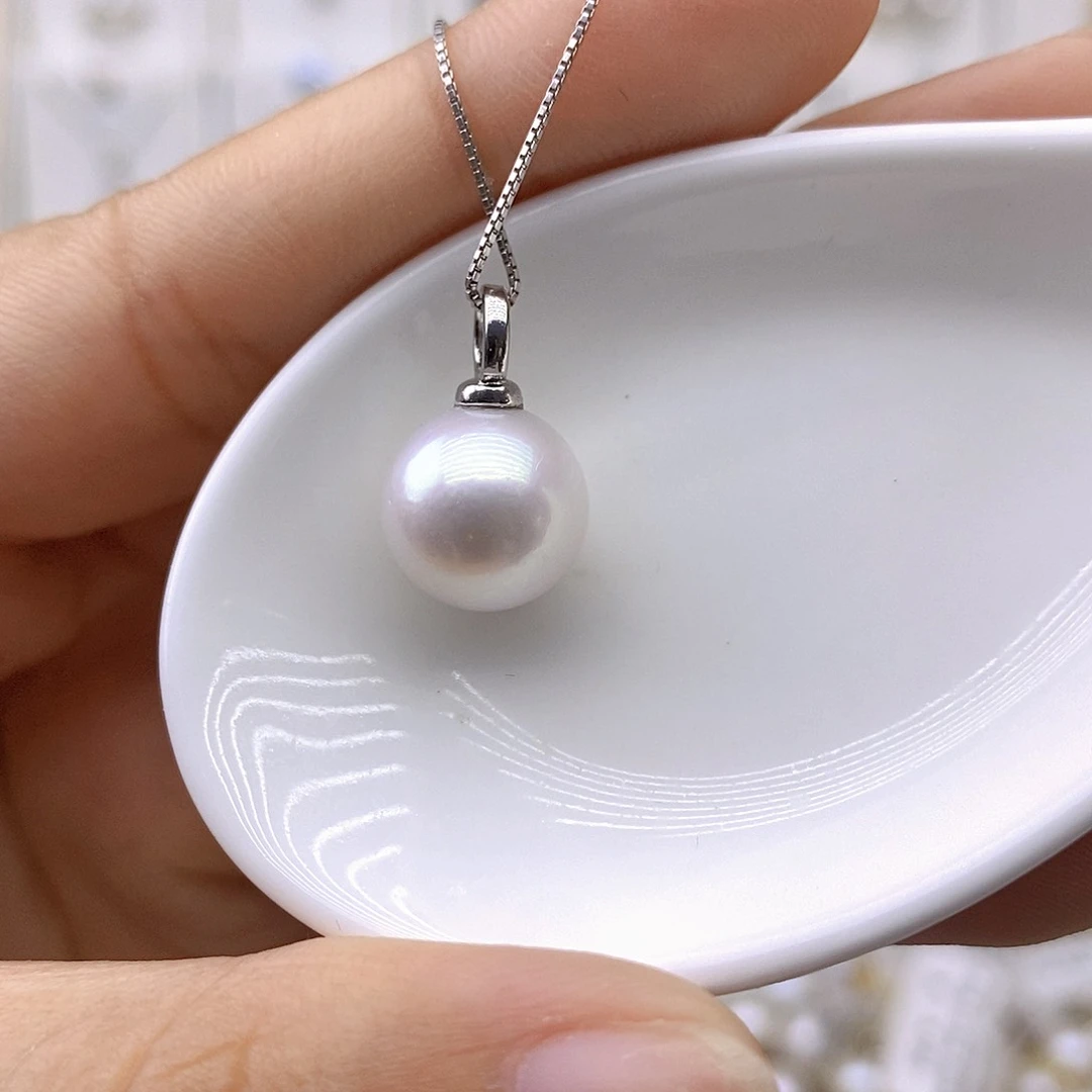 淡水珍珠未镶嵌吊坠(赠链)