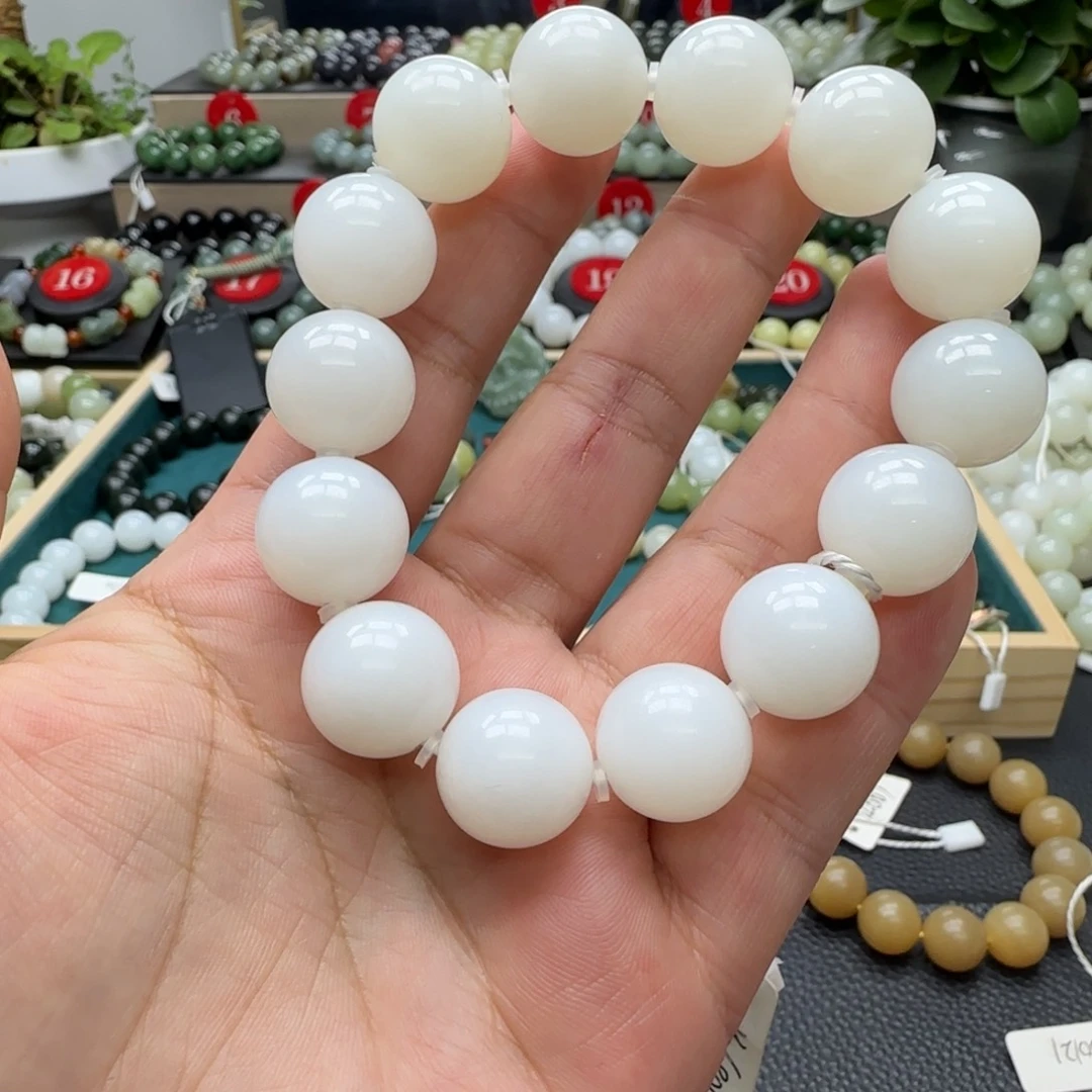 S***k和田玉未镶嵌手链16