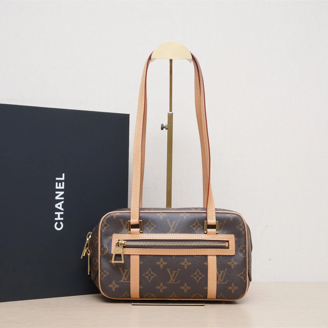 99新 LouisVuitton/路易威登 【娇】矩形手袋 老花 PVC芯片 401139