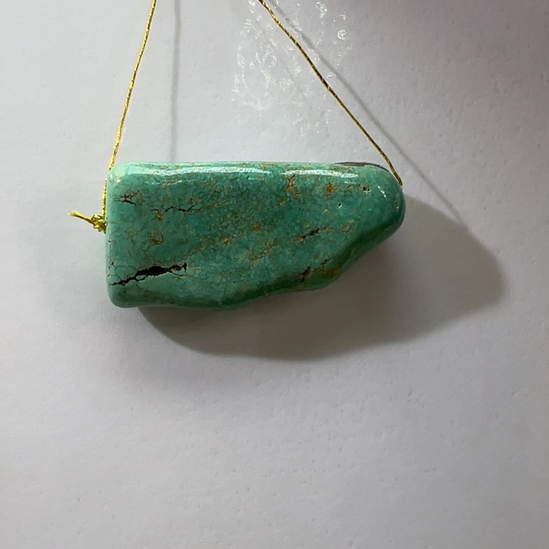 绿松石未镶嵌挂件
