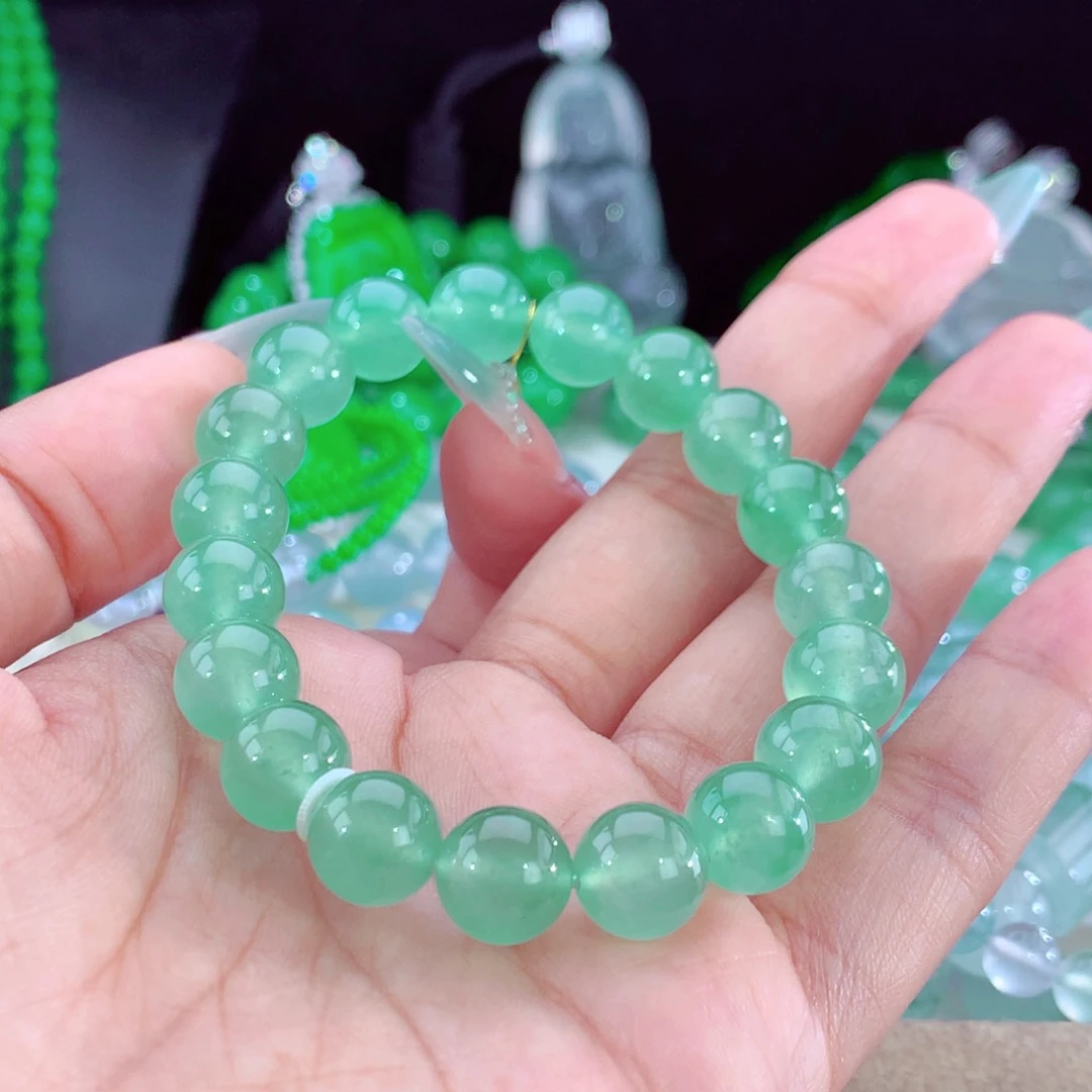 未镶嵌手串翡翠天然翡翠A货
