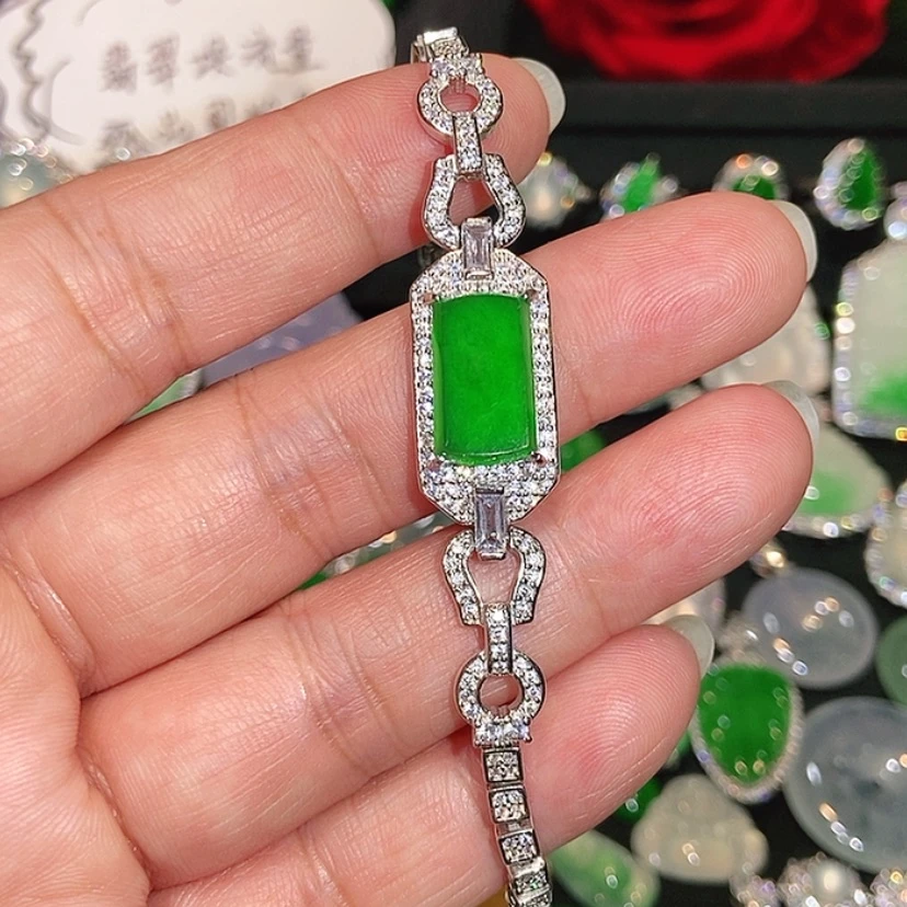 【闪购商品】未镶嵌手链翡翠天然翡翠