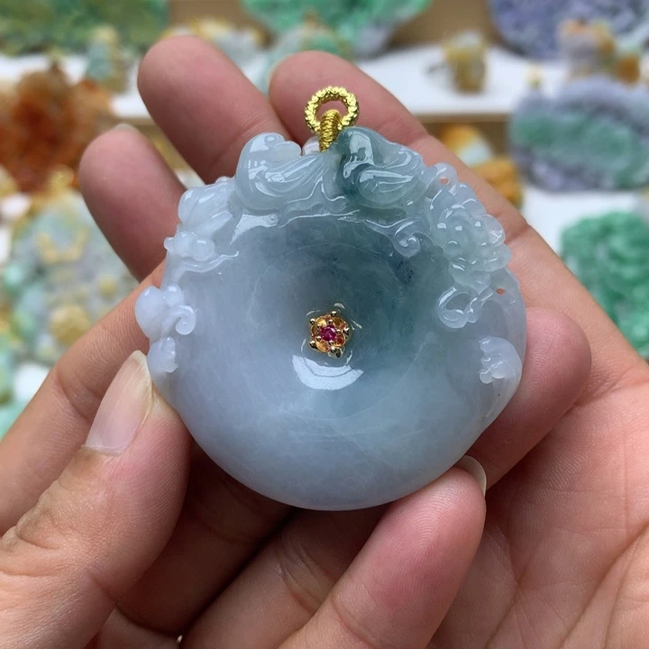 颈饰未镶嵌翡翠翡翠