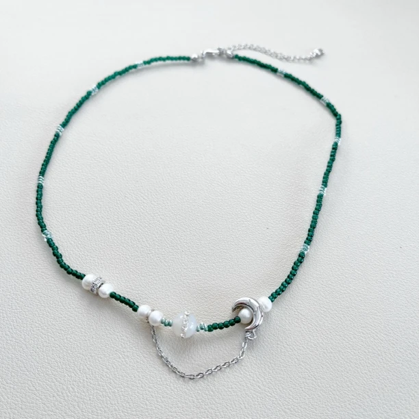 铜合金项链 芽怼怼(高高) 项链 3558 日韩系