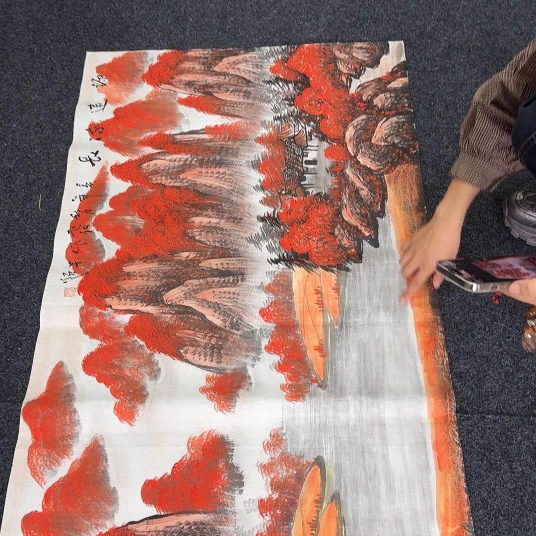纯手绘的好看作品