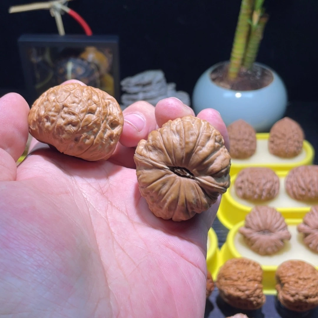 文玩核桃把件42➕全品大克重满肉南瓜墩