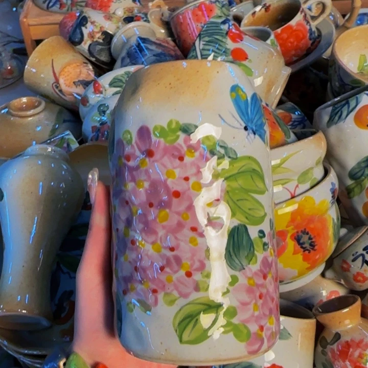 瓷片景德镇陶瓷手工福利