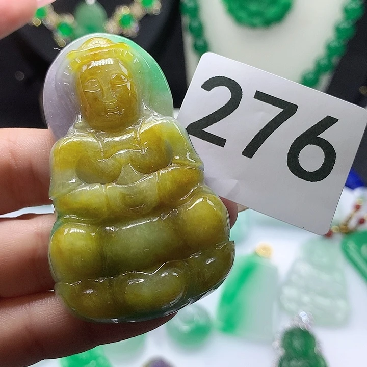 翡翠吊坠(赠链)未镶嵌