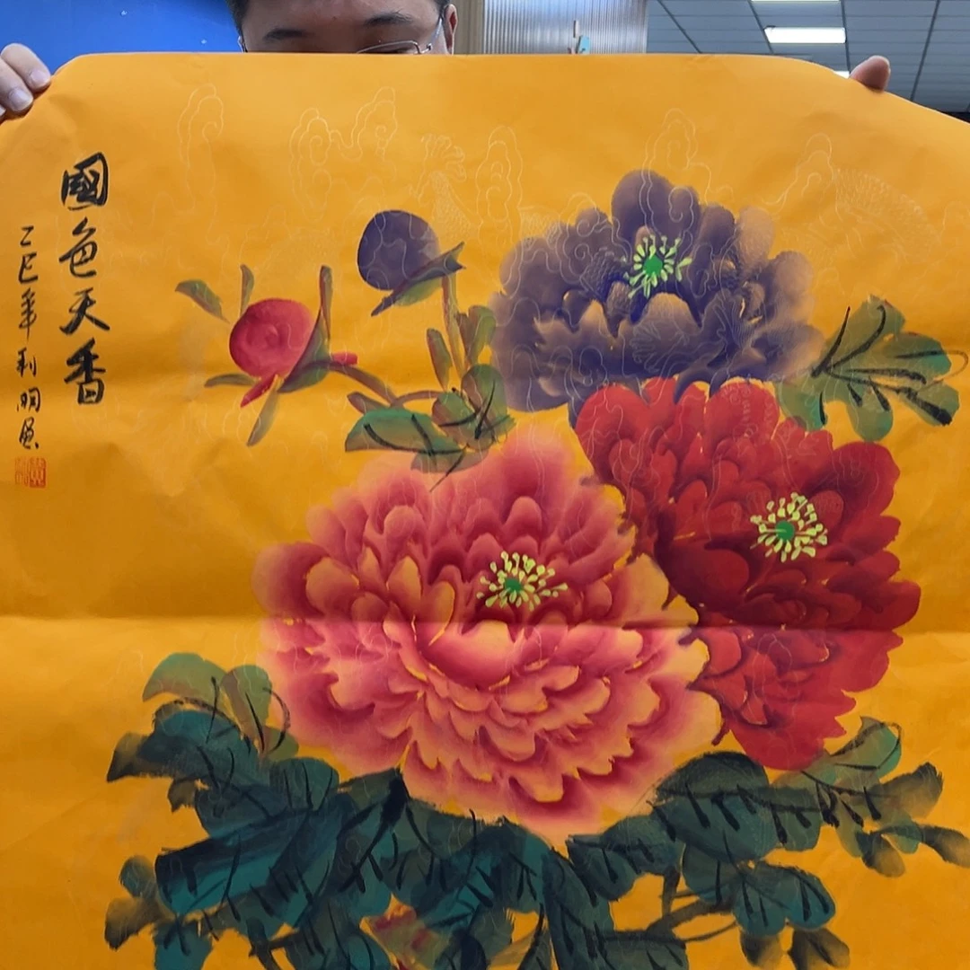 国画国画纯手绘作品