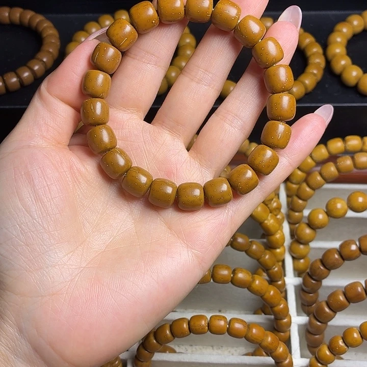 雨***庄手串紫金鼠实心鼠老型10.8