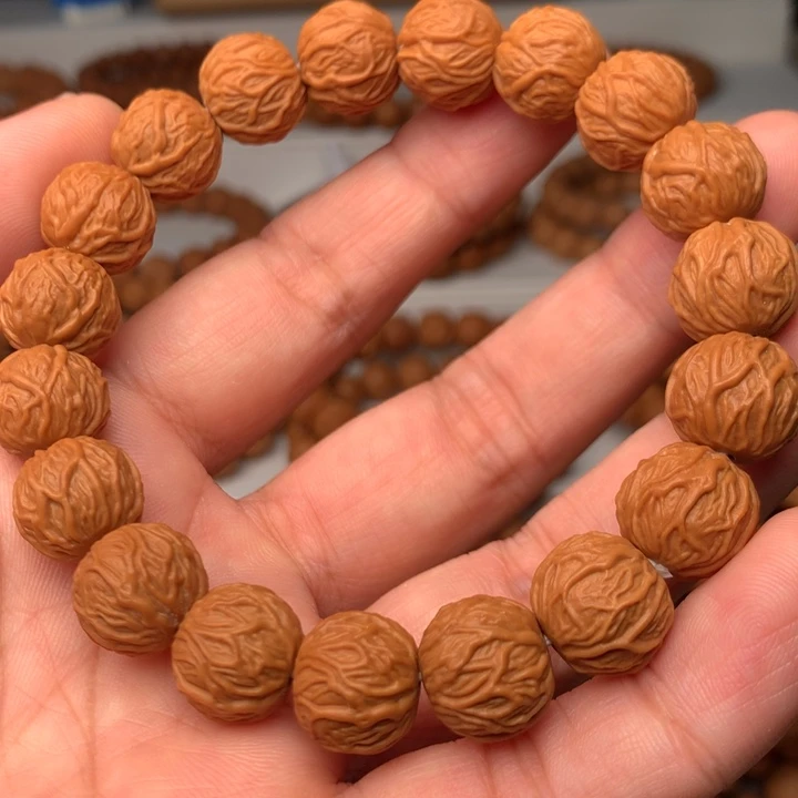 手串猴头核桃毒液全品素串
