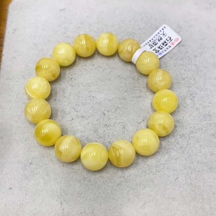 蜜蜡未镶嵌裸石串