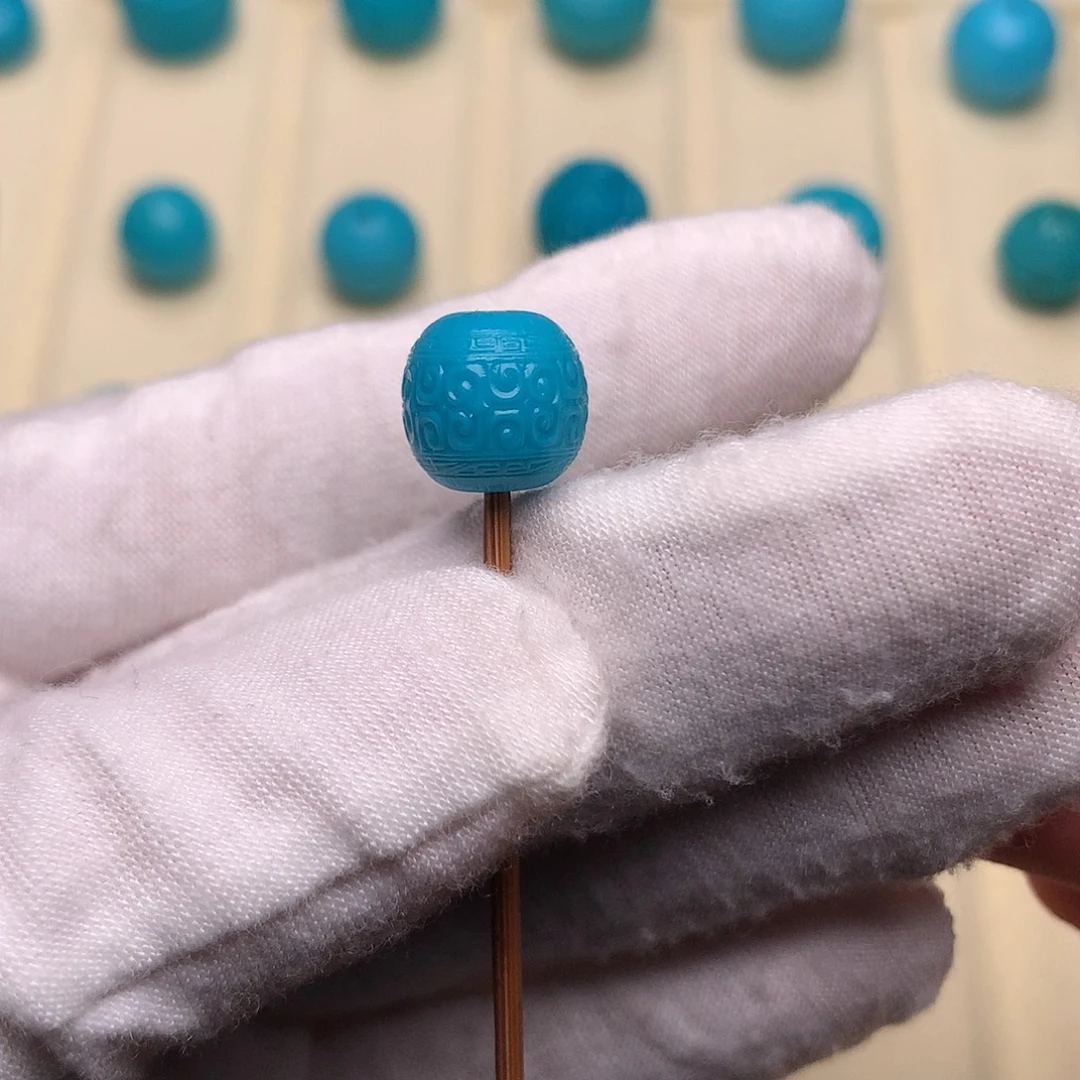 绿松石未镶嵌绿松石回纹10.6