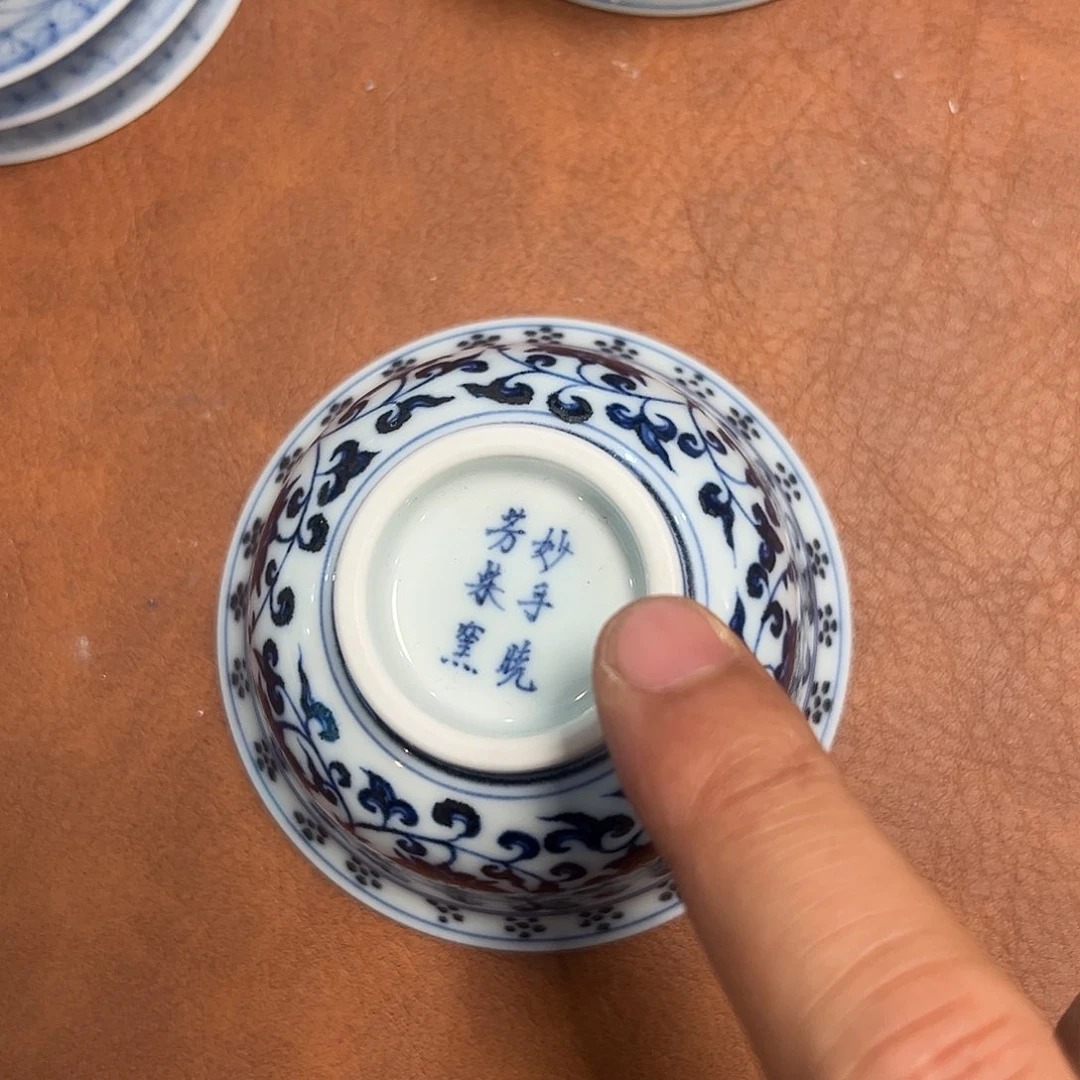 盖碗景德镇手工手绘陶瓷