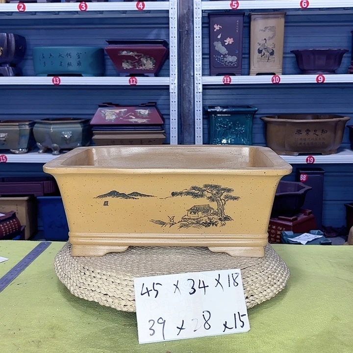 紫砂花盆宜兴紫砂厂