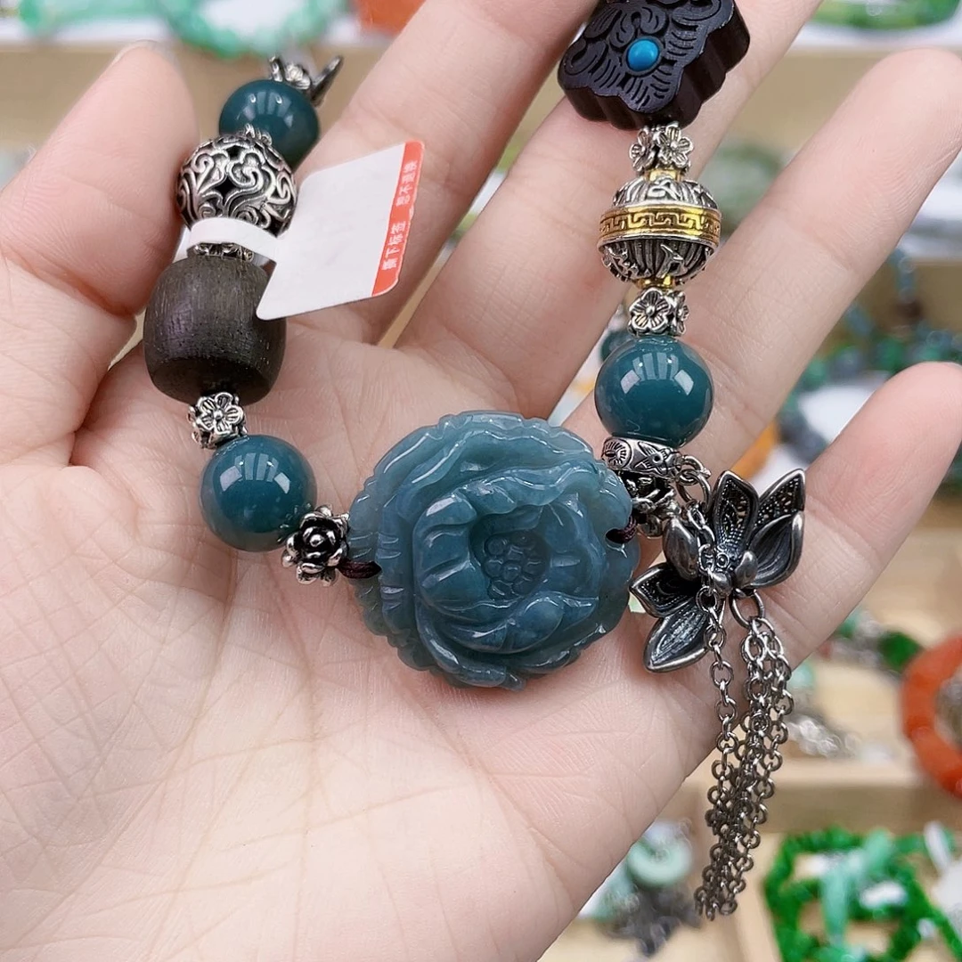 翡翠未镶嵌手链手链