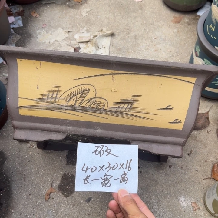 紫砂花盆特价秒杀