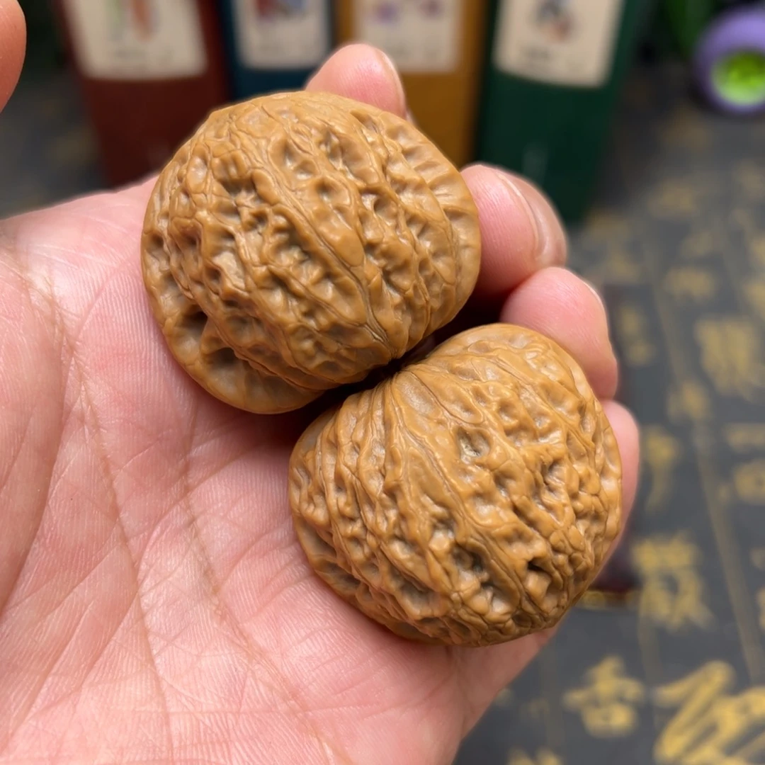 文玩核桃把件39铁锤