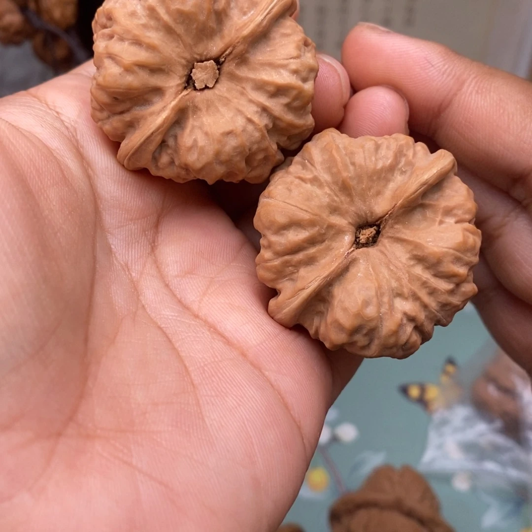 文玩核桃把件38.5蛤蟆头一331