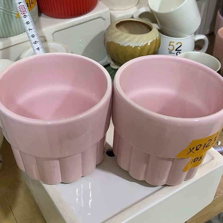 摆件陶盆有孔 瑕疵介意勿拍