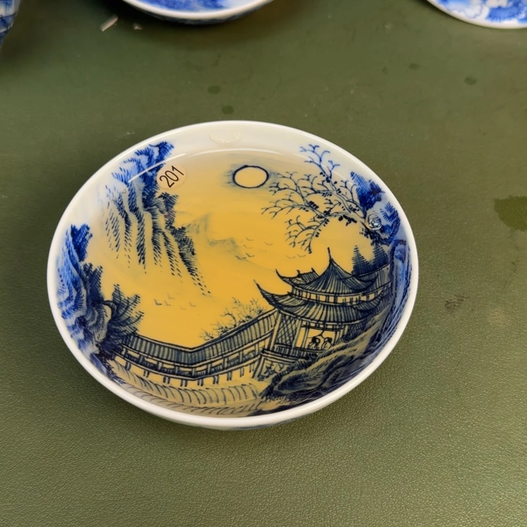 景德镇纯手绘茶具圆圆201