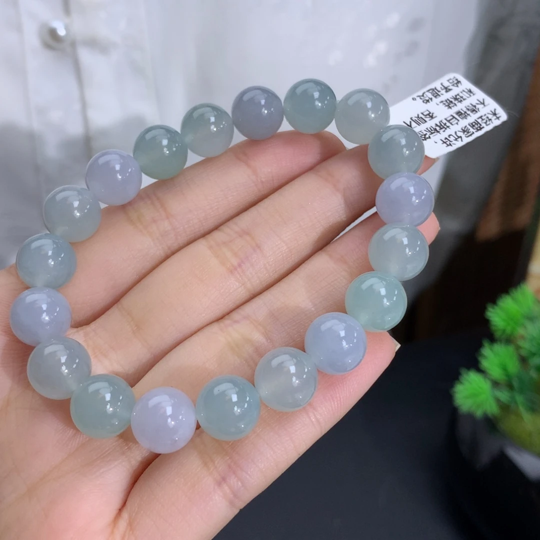 未镶嵌手串翡翠卡10冰胶马卡龙