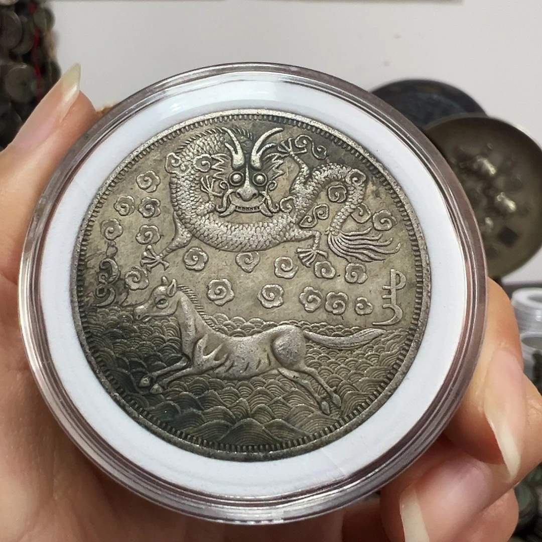 金属复古工艺品龙洋